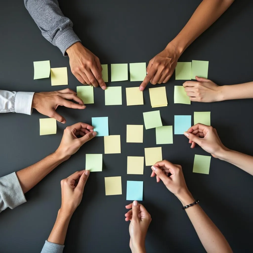 Brainstorming creativo para soluciones de consultoría innovadoras